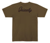 Camiseta Grizzly Back Script Logo Tee