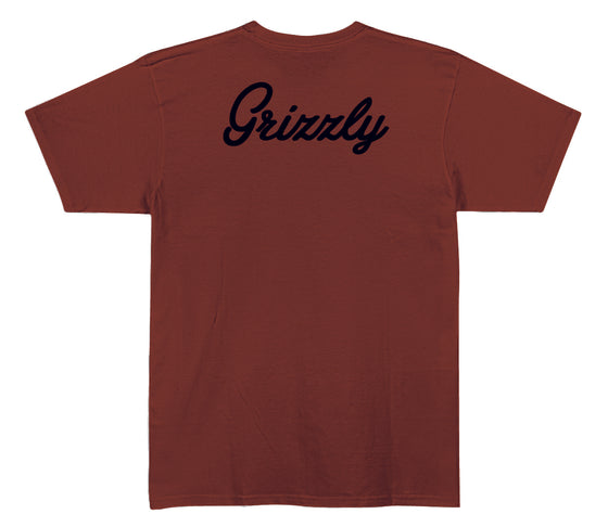 Camiseta Grizzly Back Script Logo Tee