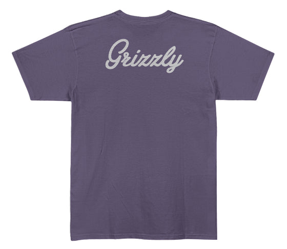 Camiseta Grizzly Back Script Logo Tee