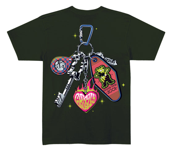 Camiseta Grizzly Keys Open Doors Tee