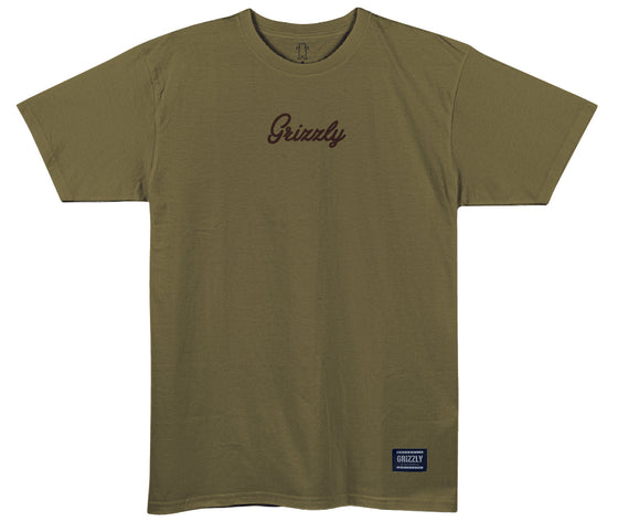 Camiseta Grizzly Mini Script Tee
