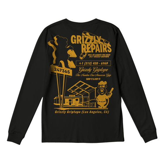 Camiseta Grizzly Repairs L/s Tee