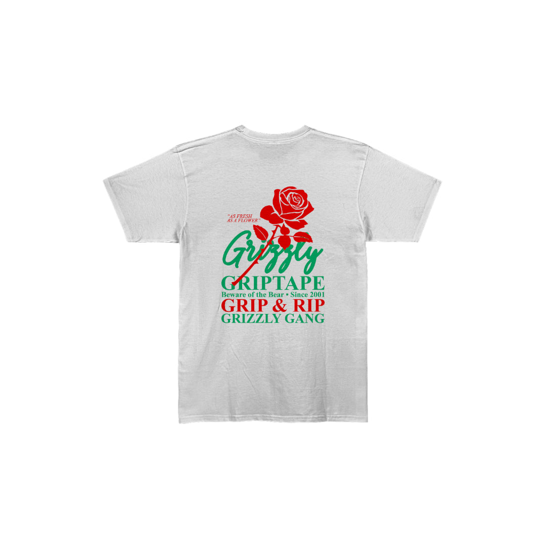 Camiseta Grizzly Fresh Flowers Tee – Grizzly Skate
