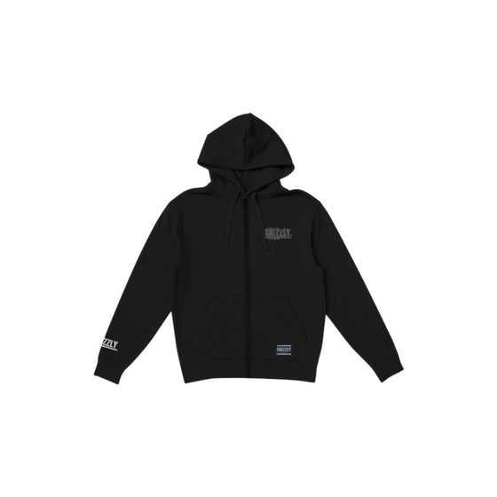 Moletom Grizzly Static Age Ziper Hoodie