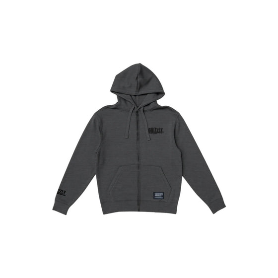 Moletom Grizzly Static Age Ziper Hoodie