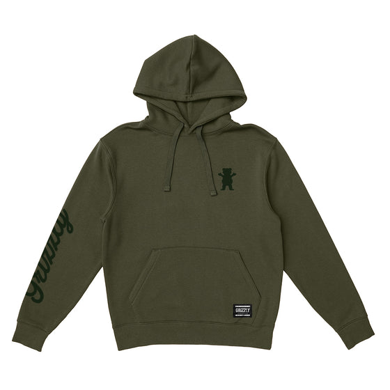 Moletom Grizzly Og Mini Bear Script Hoodie