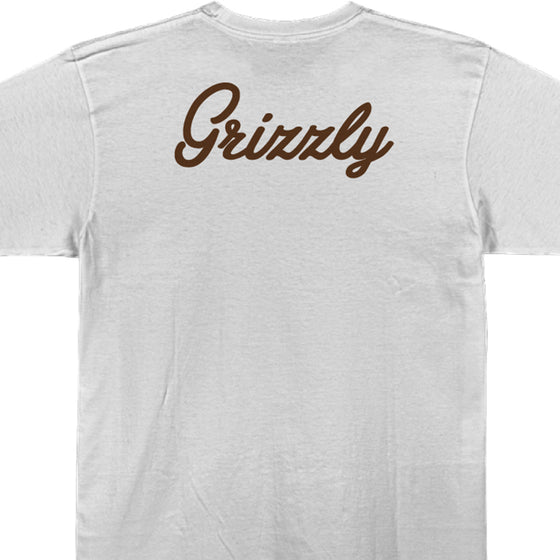 Camiseta Grizzly Back Script Logo Tee