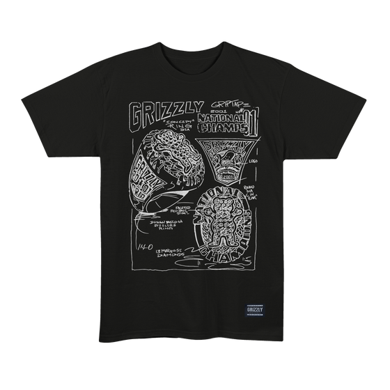Camiseta Grizzly Custom Ring Tee
