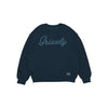 Moletom Grizzly Script Logo Crew Neck