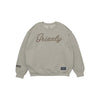 Moletom Grizzly Script Logo Crew Neck