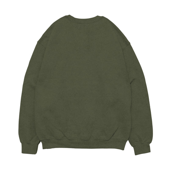 Moletom Grizzly Script Outline Bear Crew Neck