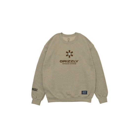 Moletom Grizzly Outdoor Division Drift Crew Neck