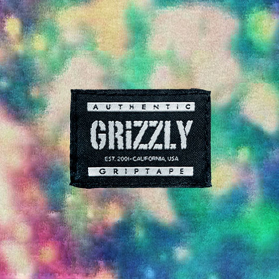 Camiseta Grizzly Catch This Fade Tie Dye