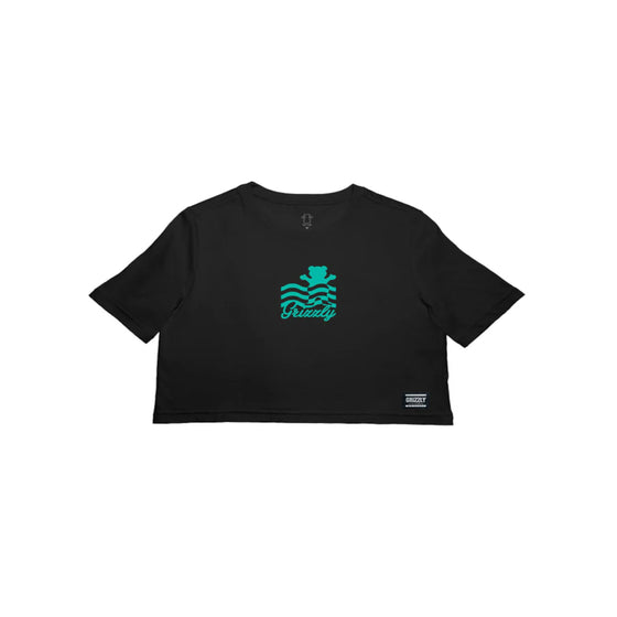 Cropped Grizzly Wavy Tee