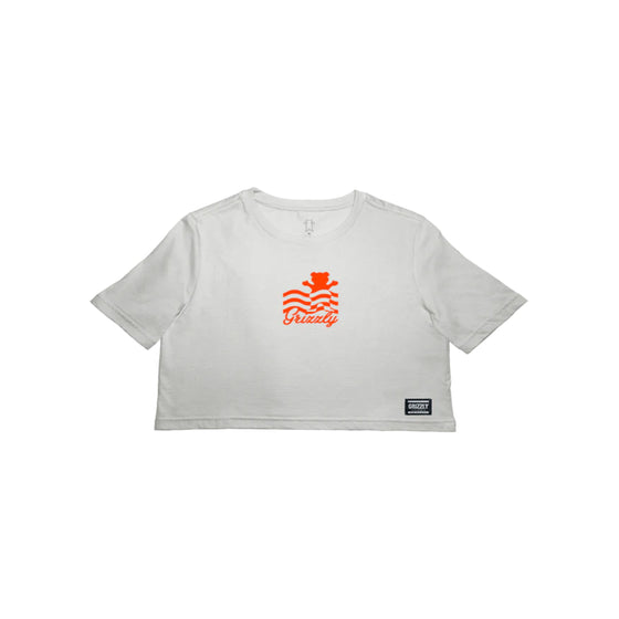 Cropped Grizzly Wavy Tee