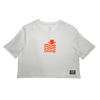 Cropped Grizzly Wavy Tee