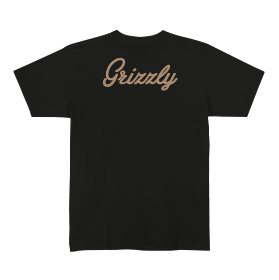 Camiseta Grizzly Back Script Logo Tee - V26GRC05
