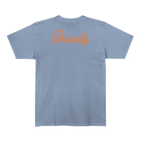 Camiseta Grizzly Back Script Logo Tee - V26GRC05