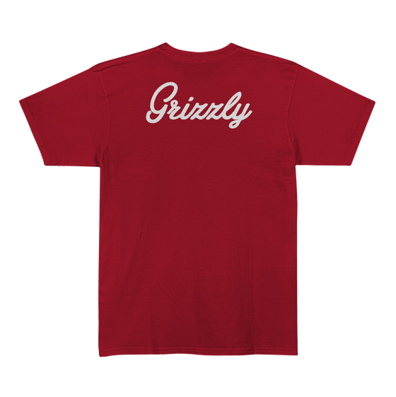 Camiseta Grizzly Back Script Logo Tee - V26GRC05
