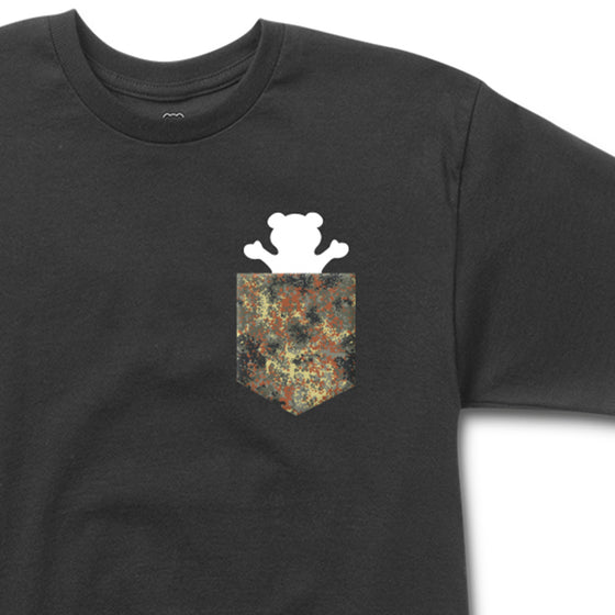 Camiseta Grizzly Camoflauge Lodge Pocket